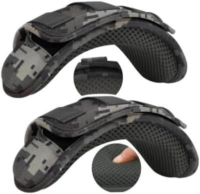 2P Tactical Shoulder Pad, Ultra-Thick for Vest Straps, Camo Gray