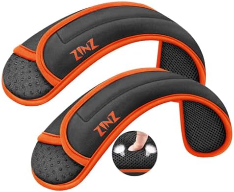 2P Universal Shoulder Pad with Thick Cushion for Backpack, Gray Orange