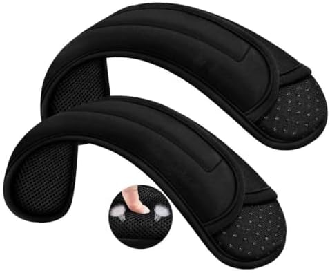 2P Universal Shoulder Pad with Ultra Thick Cushion, Black