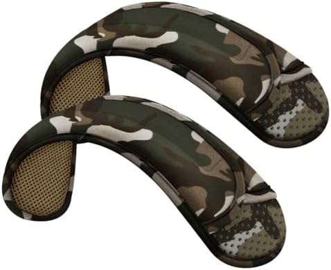 2P Universal Shoulder Pad with Ultra Thick Cushion, Camouflage Green