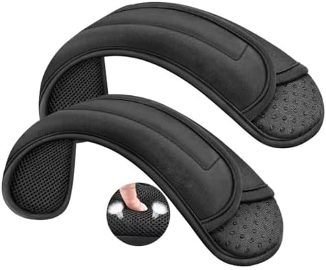 2P Universal Shoulder Pad with Ultra Thick Cushion, Drak Grey