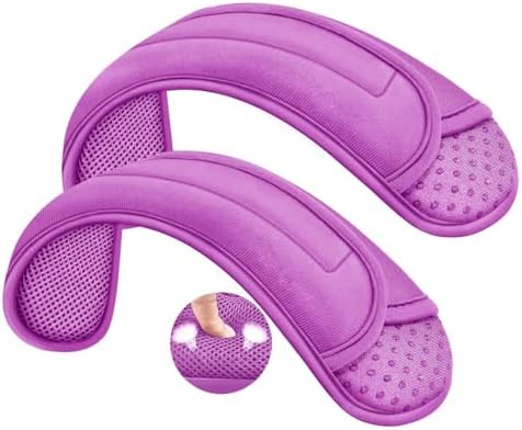 2P Universal Shoulder Pad with Ultra Thick Cushion, Purple