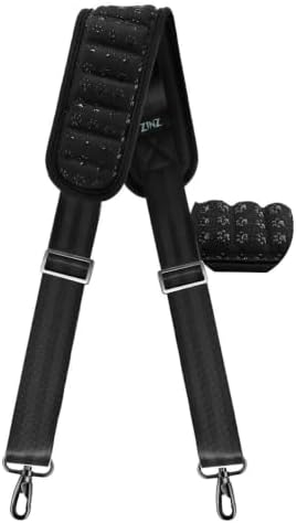 3D Soft Cushion Shoulder Strap 79 inch, Black
