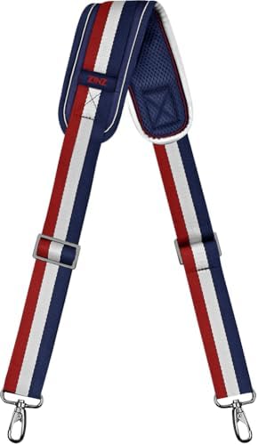 57" Adjustable Bag Straps Replacement with Thick Fixed Pad, BuWRd