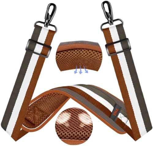 60" Universal Bag Strap with Ultra-Thick Fixed Breathable Pad Adjustable
