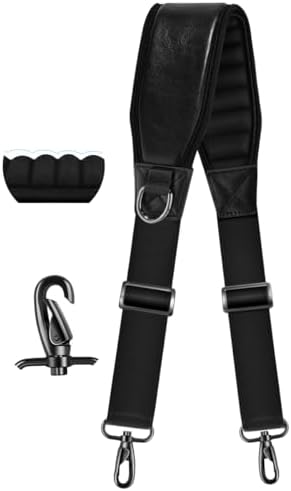 78-Inch Shoulder Bag Strap, Black