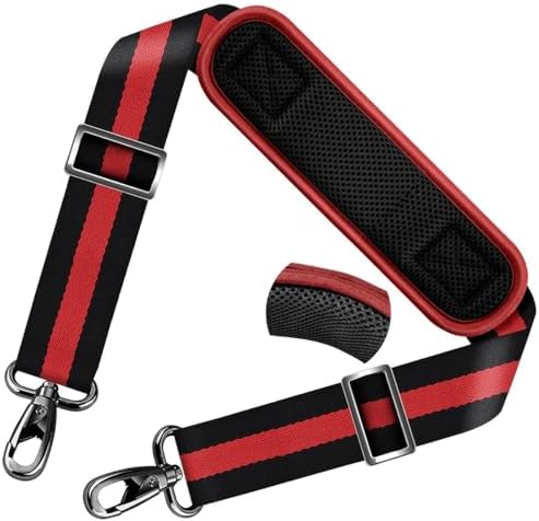 78 Inch Shoulder Strap, Stripes-BkRBk