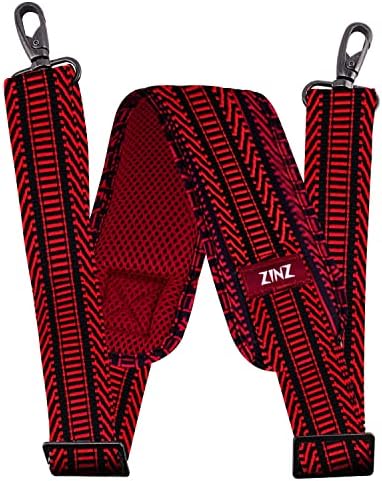 Black & red Jacquard