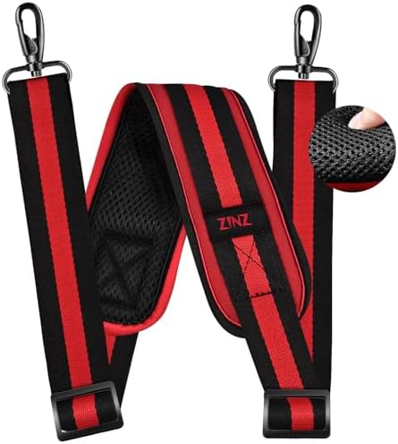 79 inch Shoulder Strap, Extra-thick Fixed Cushion Pad and Dual Clasps