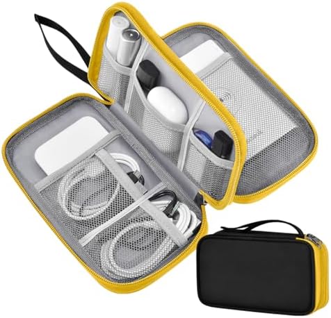 Electronic Accessories Organizer, Travel Cable Carry Pouch Storage Bag