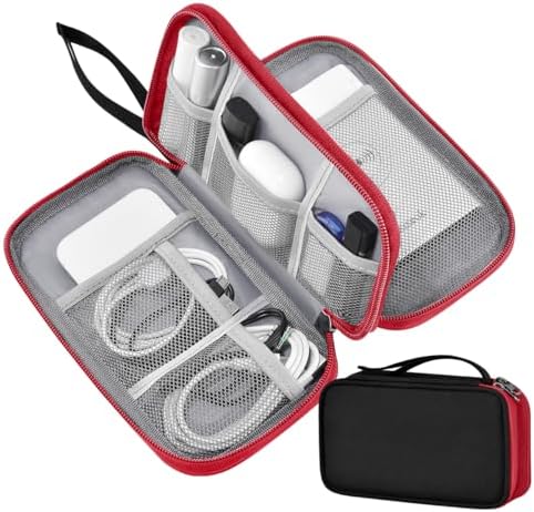 Electronic Accessories Organizer, Travel Cable Carry Pouch Storage Bag