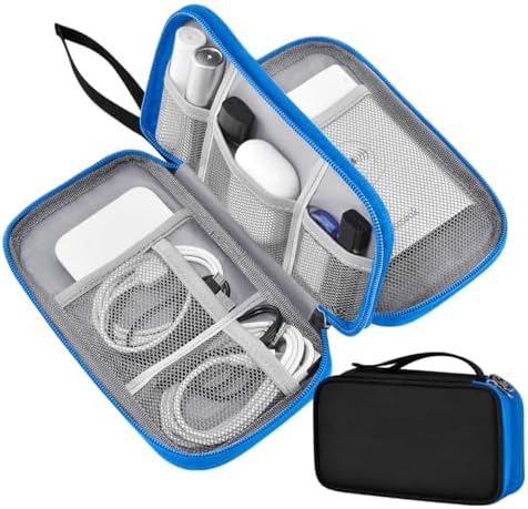 Electronic Accessories Organizer, Travel Cable Carry Pouch Storage Bag