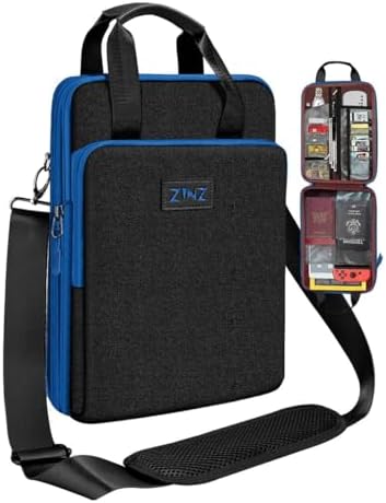 Expandable 12.9 13 Shoulder Bag with Valuables Compartment, B01K03