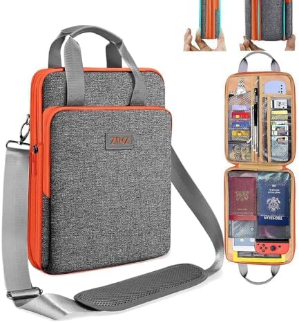 Expandable 12.9 13 Shoulder Bag with Valuables Compartment, L01G05