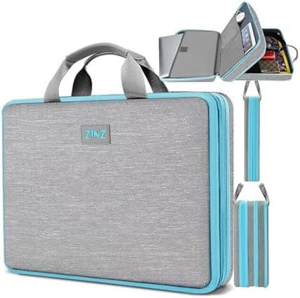Expandable Laptop Case 15.6 Inch Sleeve, Protective Carrying Case Compatible