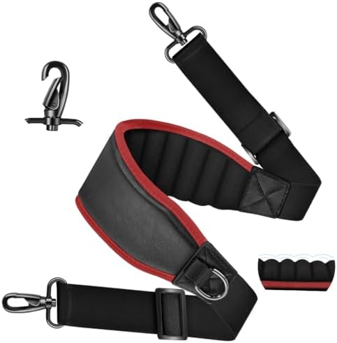 Fixed Pad Bag Strap 60 inch Belt with Ultra Cushion Breathable Pad, Durable