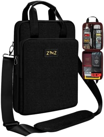 Laptop Case 12.9 13 Shoulder Bag, Expandable Handbag with Valuables