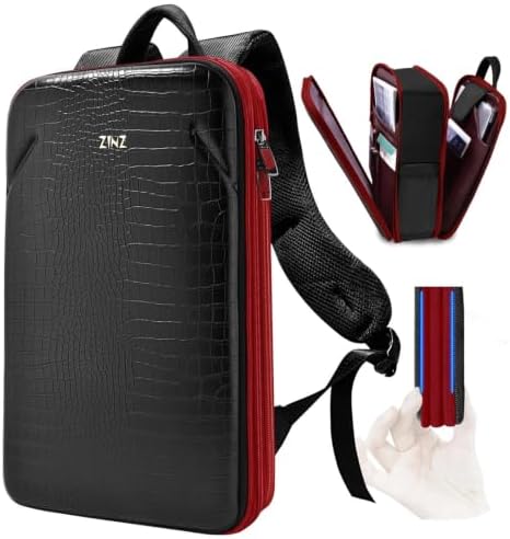 Protective Laptop Backpack, Expandable Computer Bag Rucksack with Hard