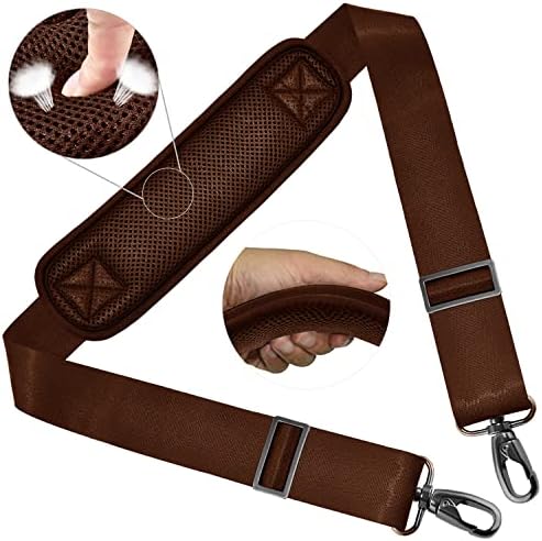 Shoulder Strap 58" Universal Handbag Strap with Ultra-Thick Fixed Padded