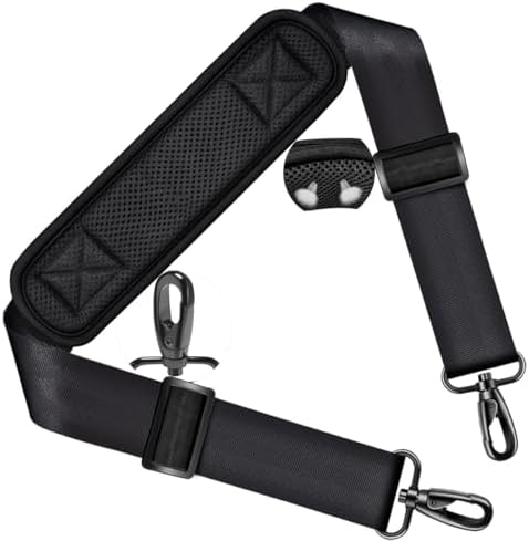 Shoulder Strap 58" Universal Handbag Strap with Ultra-Thick Fixed Padded