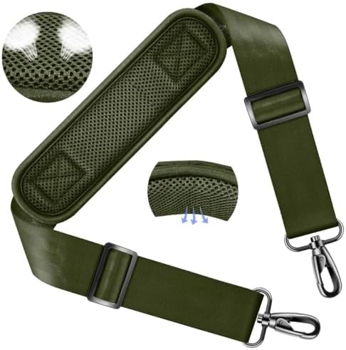 Shoulder Strap 58" with Thick Fixed Pad, Army Green