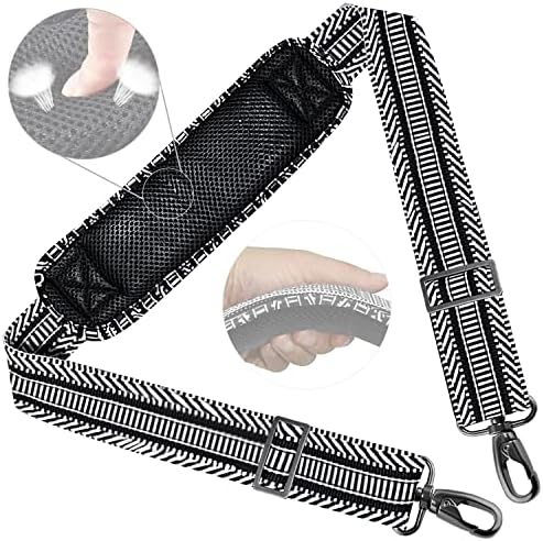 Black White Jacquard