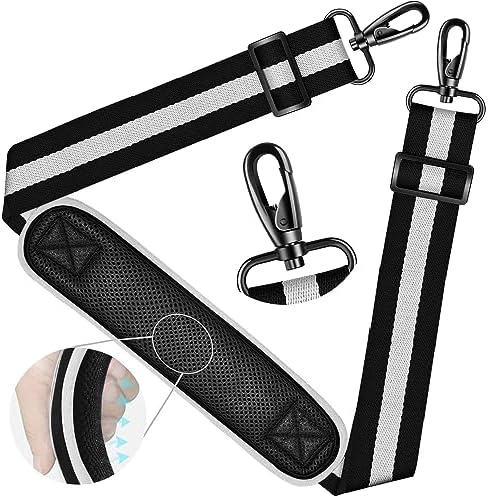 Shoulder Strap 59" Heavy-duty Strap with Thick Fixed, Stripe-BWB