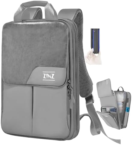 Slim & Expandable Laptop Backpack 15.6 16 17 inch Travel Business Backpack