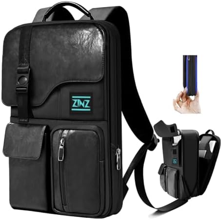 Slim & Expandable Laptop Backpack 15.6 Inch, Computer Rucksack Water