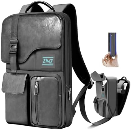 Slim & Expandable Laptop Backpack 15.6 Inch, Gray