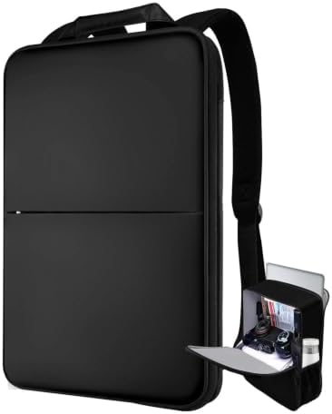 Slim & Expandable Laptop Backpack 17 inch, Black