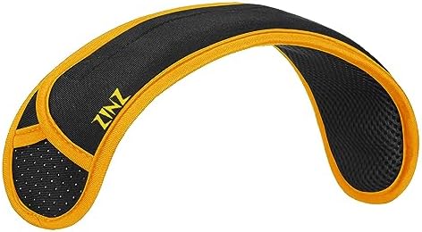 Ultra Thick & Breathable Universal Shoulder Pad for Bag, Black&Yellow